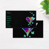 Rainbow Heart und Butterfly (Schreibtisch)