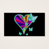 Rainbow Heart und Butterfly (Rückseite)