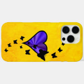 Rainbow Heart und Butterfly Case-Mate iPhone Hülle (Rückseite (Horizontal))