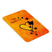 Rainbow Heart und Butterfly Magnet (Rechte Seite)