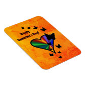 Rainbow Heart und Butterfly Magnet (Rechte Seite)