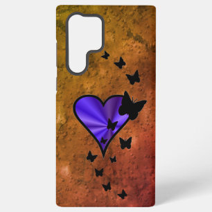 Rainbow Heart und Butterfly Samsung Galaxy Hülle