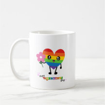 Rainbow Heart Valentinstag