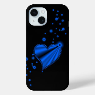 Rainbow Heart with Stars on black Case-Mate iPhone Hülle