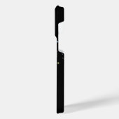 Rainbow Heart with Stars on black iPhone Hülle (Linke Seite)