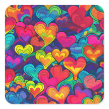 Rainbow Heartbeats | Geschenktasche