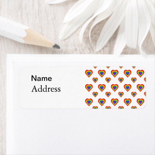 Rainbow Hearts (Insitu)