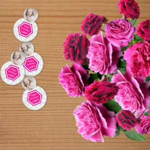 Rainbow Hearts 2. Geburtstag Konfetti