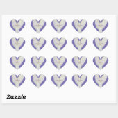 Rainbow Hearts Angel Art Custom Decal Stickers (Blatt)