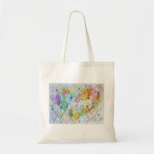 Rainbow Hearts Art Inspirational Tote Bag Tragetasche (Vorne)