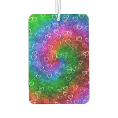 Rainbow Hearts Autolufterfrischer (Rückseite)