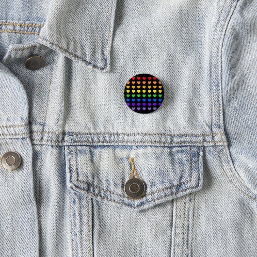 Rainbow Hearts Button (Beispiel)