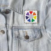 Rainbow Hearts Button (Beispiel)