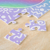 Rainbow Hearts Doodles Jigsaw Puzzle (Seite)
