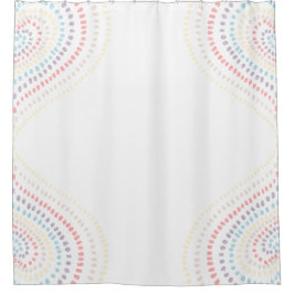 Rainbow Hearts Duschvorhang