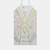 Rainbow Hearts Engel Sessings Gepasste Geschenkmar Geschenkanhänger (Vorderseite)