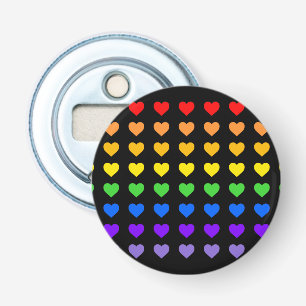 Rainbow Hearts Flaschenöffner