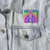 Rainbow Hearts Fraktal Button (Beispiel)