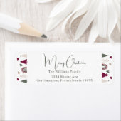 Rainbow & Hearts Frohe Weihnachtsfeier Rücksendead (Insitu)