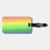 RAINBOW HEARTS GEPÄCKANHÄNGER (Rückseite horizontal)