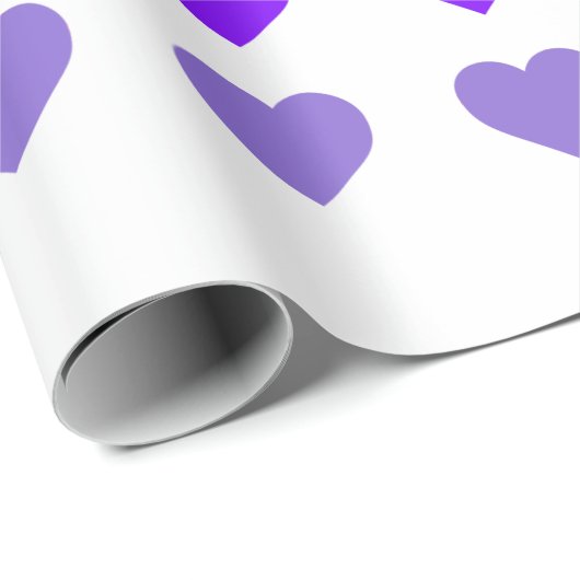 Rainbow Hearts Geschenkpapier (Rolleneckpunkt)