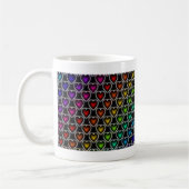 Rainbow Hearts Kaffeetasse (Links)