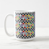 Rainbow Hearts Kaffeetasse (Links)