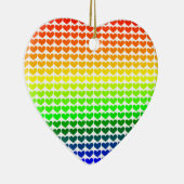 RAINBOW HEARTS KERAMIKORNAMENT (Rechts)