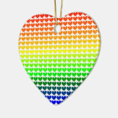 RAINBOW HEARTS KERAMIKORNAMENT (Links)