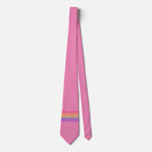 Rainbow Hearts Krawatte