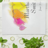 Rainbow Hearts Küchentücher (Gefaltet)