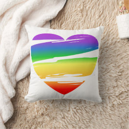 Rainbow Hearts Lgbt Month Celebrations Kissen
