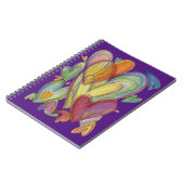 Rainbow Hearts Liebe Art Journal Notizblock (Linke Seite)