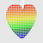 RAINBOW HEARTS ORNAMENT (Vorderseite)