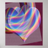 Rainbow Hearts Poster (Vorne)