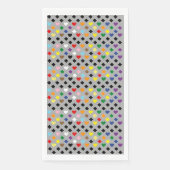 Rainbow Hearts Serviette (Vorderseite)