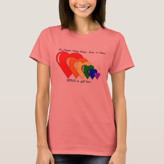 RAINBOW HEARTS T-Shirt
