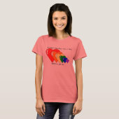 RAINBOW HEARTS T-Shirt (Vorne ganz)
