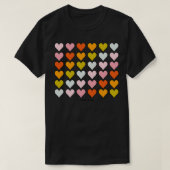 Rainbow Hearts T-Shirt (Design vorne)