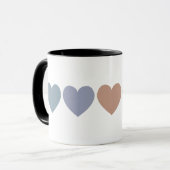Rainbow Hearts Tasse (Vorderseite Links)