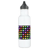 Rainbow Hearts Trinkflasche (Rechts)
