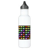 Rainbow Hearts Trinkflasche (Links)