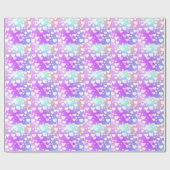Rainbow Hearts Wrapping Paper Geschenkpapier (Flach)