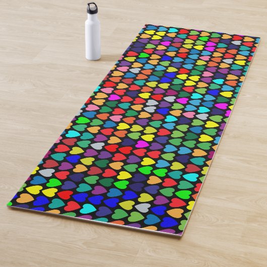 RAINBOW HEARTS YOGAMATTE (Beispiel)