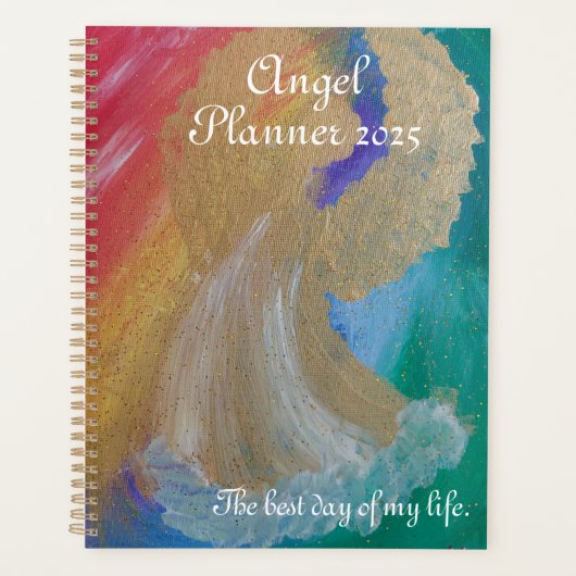rainbow heaven angel planner planer (Vorderseite)