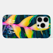 Rainbow Heliconia, Haena, Kauai, Hawaii Case Mate (Rückseite (Horizontal))