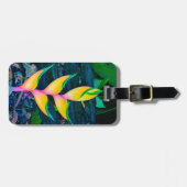 Rainbow Heliconia, Haena, Kauai, Hawaii Gepäckanhänger (Vorderseite horizontal)