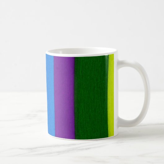 Rainbow-Helle Streifen Kaffeetasse (Rechts)