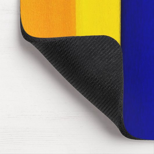 Rainbow-Helle Streifen Mousepad (Ecke)