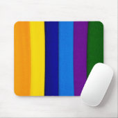 Rainbow-Helle Streifen Mousepad (Mit Mouse)